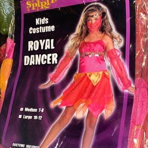 Royal Dancer girls costume